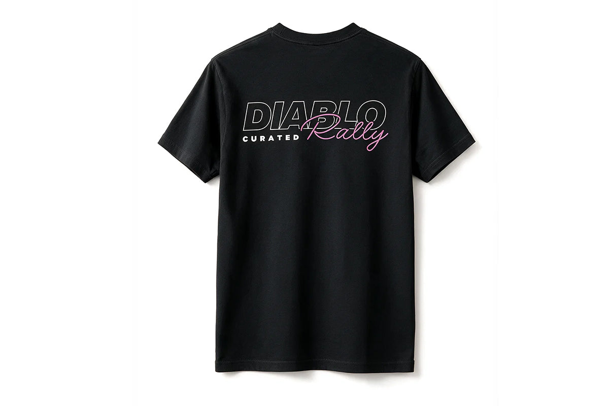 Diablo Rally t-shirt - Black - PRE ORDER
