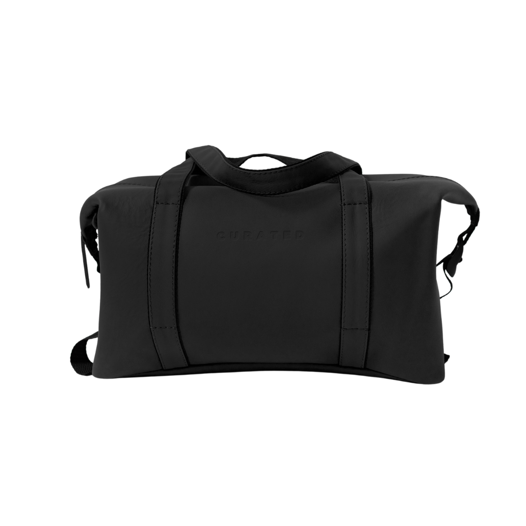 CURATED Black Leather Bag