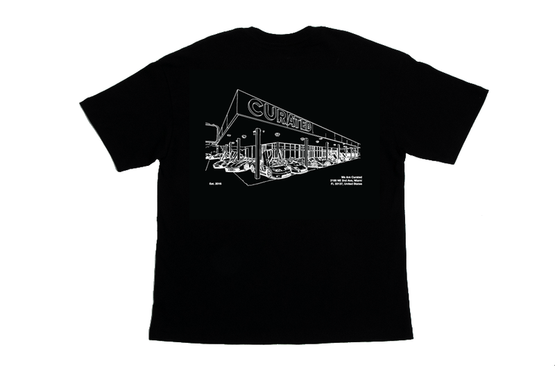 Curated Showroom Black Tee