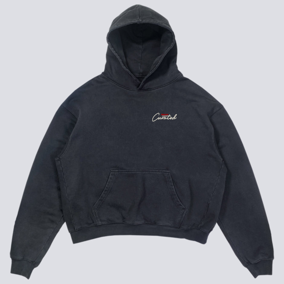 RIOCAM X CURATED BLACK HOODIE