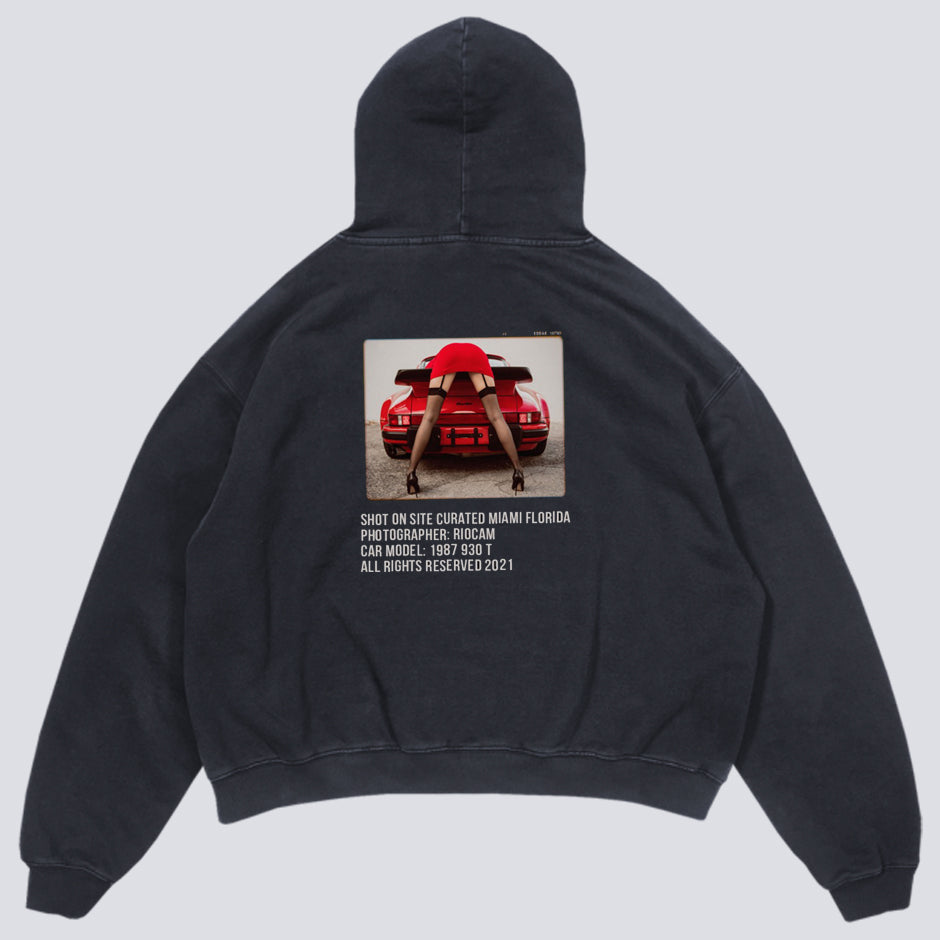 RIOCAM X CURATED BLACK HOODIE